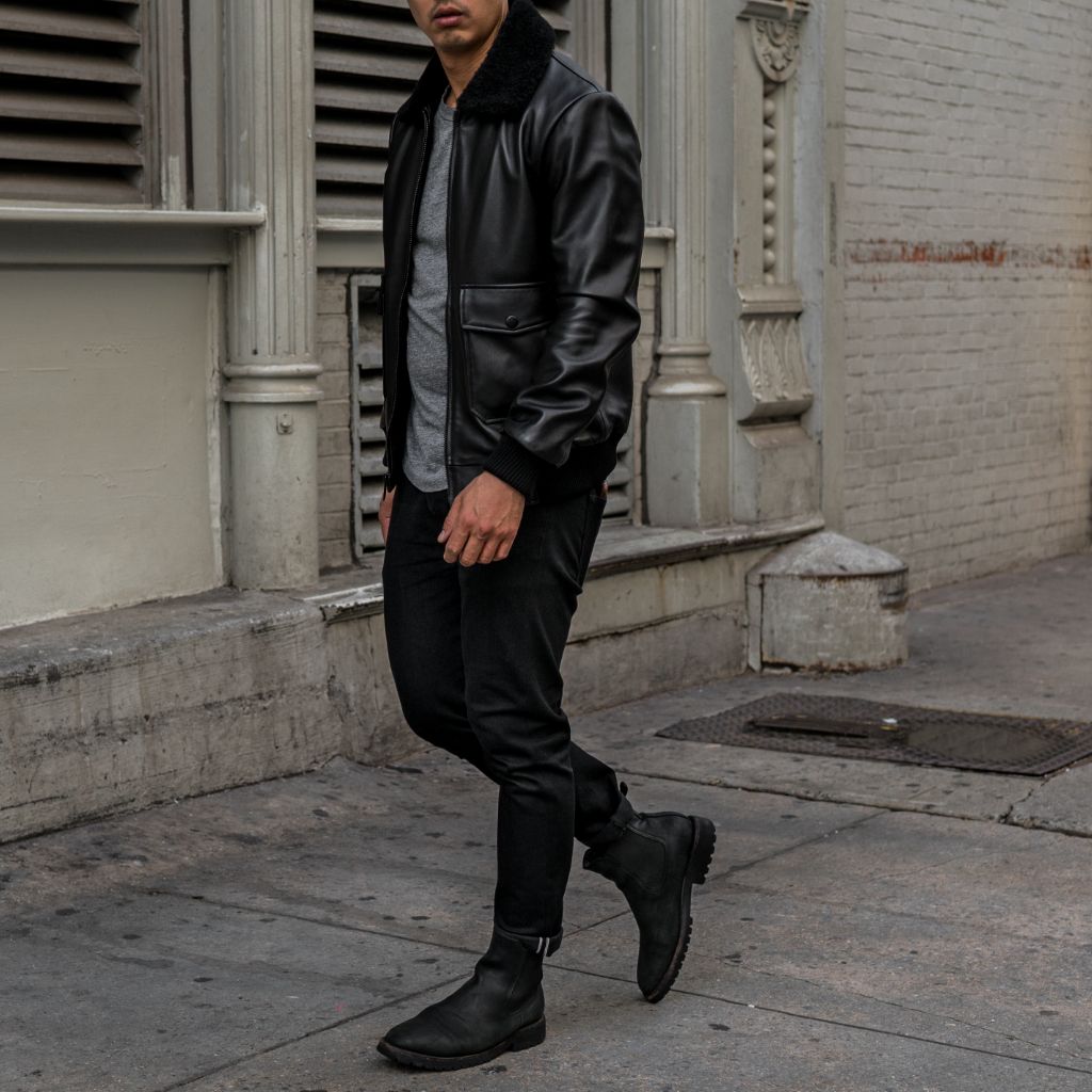 Flight Jacket | Black - Image 3