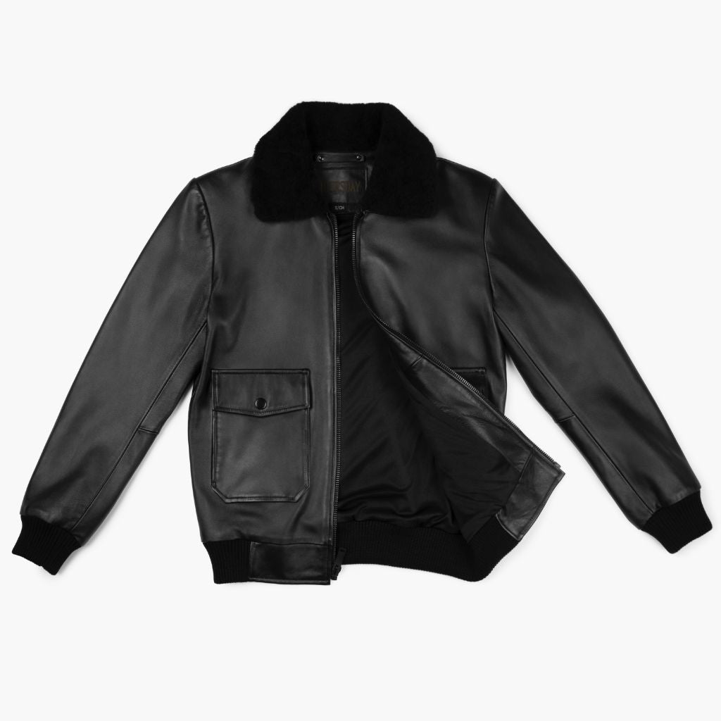 Flight Jacket | Black - Image 5