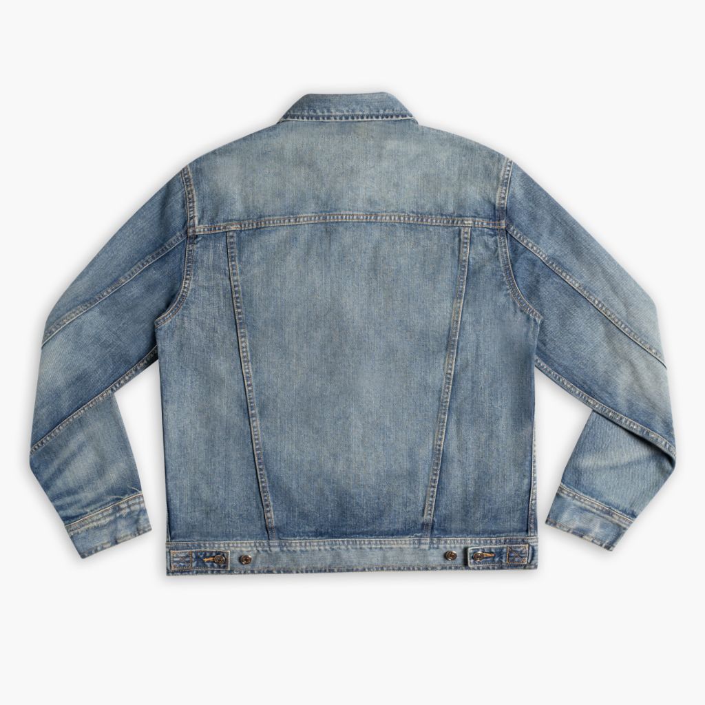 Denim Trucker Jacket | Medium Wash - Image 6