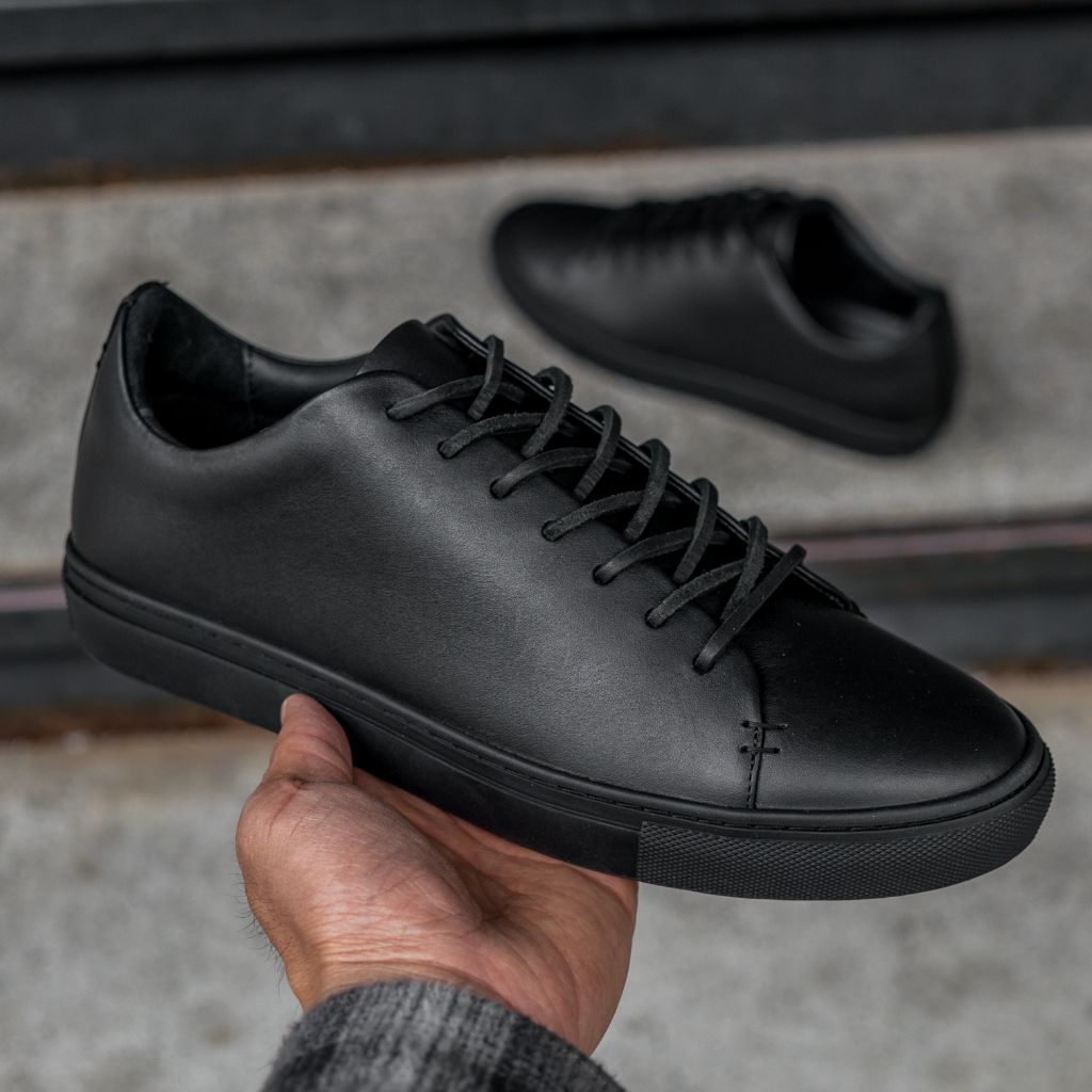 Premier Low Top | Black Vachetta - Image 8