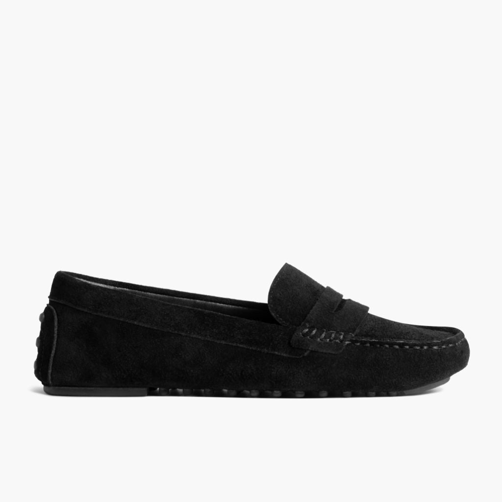 Driving Loafer | Black Suede - Image 2