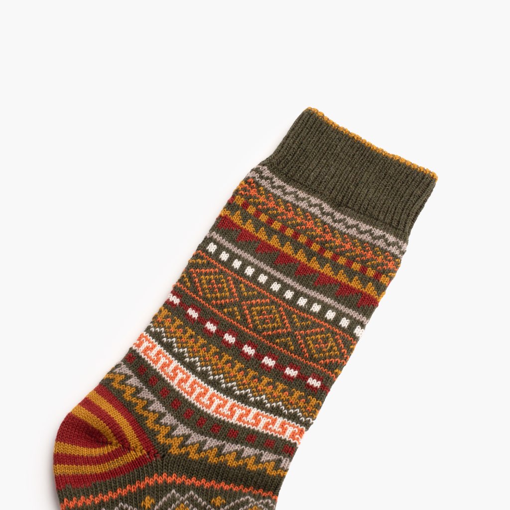 Women's Verona Sock | Dark Moss - Image 2